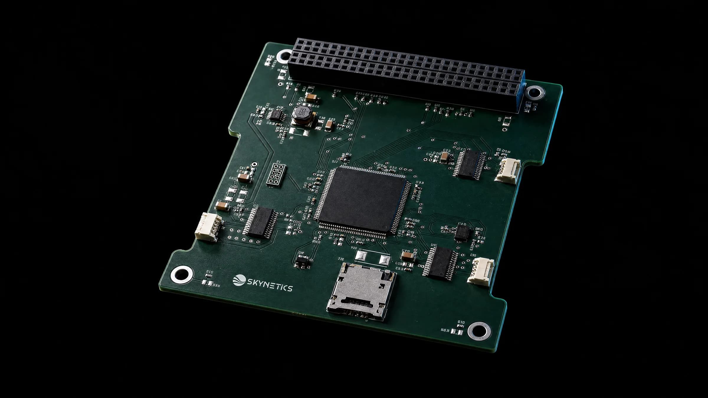 CubeSat OnBoard Computer — product render 1
